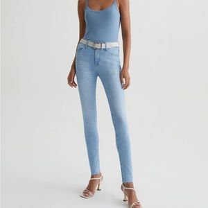 AG Farrah Skinny Light Denim Jeans